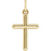 14K Yellow Gold Cross Pendant - (B16-137) 14K Yellow Gold Cross Pendant - (B16-137)