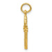 14K Yellow Gold Key Charm - (A82-778)