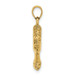 14K Yellow Gold 3-D Nefertiti Pendant - (A83-389)