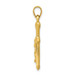 14K Yellow Gold Reversible Crucifix /Cross Pendant 30mm length - (A83-534) 14K Yellow Gold Reversible Crucifix /Cross Pendant 30mm length - (A83-534)