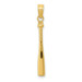 14K Yellow Gold 3-D Baseball Bat Pendant - (A83-566) 14K Yellow Gold 3-D Baseball Bat Pendant - (A83-566)