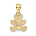 14K Yellow Gold Teddy Bear Pendant - (A85-433) 14K Yellow Gold Teddy Bear Pendant - (A85-433)