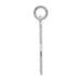 14K White Gold Scissors Charm - (A85-537)