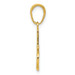 14K Yellow Gold #1 Nana Charm - (A85-602)
