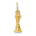 14K Yellow Gold Solid Polished 3-D Seattle Space Needle Charm - (A86-193) 14K Yellow Gold Solid Polished 3-D Seattle Space Needle Charm - (A86-193)