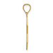 14K Yellow Gold Diamond-cut Polished Star of David Pendant - (A86-222) 14K Yellow Gold Diamond-cut Polished Star of David Pendant - (A86-222)
