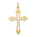 10K Yellow Gold Cross Charm - (A86-643) 10K Yellow Gold Cross Charm - (A86-643)