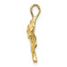 10K Yellow Gold Yellow Gold Rose Charm - (A86-679)