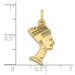 10K Yellow Gold Egyptian Head Charm - (A86-700) 10K Yellow Gold Egyptian Head Charm - (A86-700)