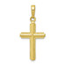 10K Yellow Gold Cross Pendant - (A88-688) 10K Yellow Gold Cross Pendant - (A88-688)