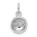 14K White Gold Golf Ball Charm Pendant - (A98-435) 14K White Gold Golf Ball Charm Pendant - (A98-435)