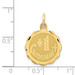 14K Yellow Gold #1 Godfather Charm Pendant - (A98-607)