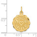 14K Yellow Gold Special Sister Charm Pendant - (A98-724)