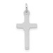 14K White Gold Cross Charm 22mm length - (B11-282) 14K White Gold Cross Charm 22mm length - (B11-282)