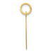14K Yellow Gold Large Script Initial Letter D Charm Pendant - (B13-185) 14K Yellow Gold Large Script Initial Letter D Charm Pendant - (B13-185)