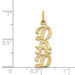 14K Yellow Gold Dad Charm - (A82-831)