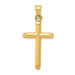 14K Yellow Gold 3-D Hollow Cross Pendant - (A83-284) 14K Yellow Gold 3-D Hollow Cross Pendant - (A83-284)
