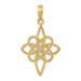 14K Yellow Gold Celtic Knot Pendant - (A83-634) 14K Yellow Gold Celtic Knot Pendant - (A83-634)