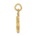14K Yellow Gold Gemini Zodiac Charm - (A83-708)