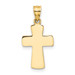14K Yellow Gold First Holy Communion Cross Pendant - (A85-576) 14K Yellow Gold First Holy Communion Cross Pendant - (A85-576)
