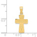 14K Yellow Gold First Holy Communion Cross Pendant - (A85-576) 14K Yellow Gold First Holy Communion Cross Pendant - (A85-576)
