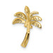 14K Yellow Gold Palm Tree Slide - (A85-649)