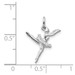 14K White Gold Polished 3-Dimensional Ballerina Charm - (A86-197) 14K White Gold Polished 3-Dimensional Ballerina Charm - (A86-197)