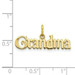 14K Yellow Gold Grandma Charm - (A86-862) 14K Yellow Gold Grandma Charm - (A86-862)