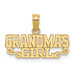 14K Yellow Gold Grandma's Girl Charm Pendant - (A90-111) 14K Yellow Gold Grandma's Girl Charm Pendant - (A90-111)