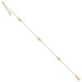 14K Yellow Gold Diamond-cut Triple Puffed Hearts Anklet - length: 10'' inches - (C63-981) 14K Yellow Gold Diamond-cut Triple Puffed Hearts Anklet - length: 10'' inches - (C63-981)