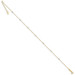 14K Two-tone Gold Ropa Mirror Bead with 1'' extension Anklet - Length 9'' inches - (C64-131) 14K Two-tone Gold Ropa Mirror Bead with 1'' extension Anklet - Length 9'' inches - (C64-131)