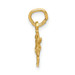 14K Yellow Gold Artist Palette Charm - (A82-790)
