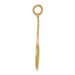 14K Yellow Gold Tennis Racquet Charm - (A82-870) 14K Yellow Gold Tennis Racquet Charm - (A82-870)