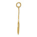 14K Yellow Gold Tennis Racquet Charm - (A82-870) 14K Yellow Gold Tennis Racquet Charm - (A82-870)