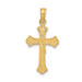 14K Yellow Gold INRI Crucifix Charm - (A83-574) 14K Yellow Gold INRI Crucifix Charm - (A83-574)