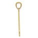 14K Yellow Gold Cali Girl State Pendant - (A83-612)
