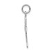 14K White Gold Ankh Cross Pendant - (A83-758) 14K White Gold Ankh Cross Pendant - (A83-758)