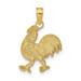 14K Yellow Gold Rooster Pendant - (A84-322) 14K Yellow Gold Rooster Pendant - (A84-322)