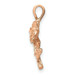14K Rose Gold-Gold Rose Charm - (A84-741)
