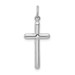 14K White Gold Cross Pendant 31mm length - (A84-963) 14K White Gold Cross Pendant 31mm length - (A84-963)