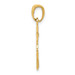 14K Yellow Gold Mariner's Cross Pendant 25mm length - (A85-126) 14K Yellow Gold Mariner's Cross Pendant 25mm length - (A85-126)