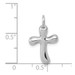 14K White Gold Small Freeform Cross Pendant - (A85-274) 14K White Gold Small Freeform Cross Pendant - (A85-274)