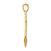 14K Yellow Gold Polished Arrow Pendant - (A85-399) 14K Yellow Gold Polished Arrow Pendant - (A85-399)