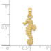 14K Yellow Gold Sea Horse Pendant - (A85-639) 14K Yellow Gold Sea Horse Pendant - (A85-639)