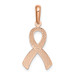 14K Rose Gold Awareness Pendant - (A85-841)