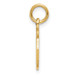 14K Yellow Gold Baptism Polished Charm - (A86-930) 14K Yellow Gold Baptism Polished Charm - (A86-930)