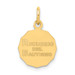 14K Yellow Gold Baptism Polished Charm - (A86-930) 14K Yellow Gold Baptism Polished Charm - (A86-930)