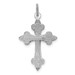 14K White Gold Cross Pendant 30mm length - (A87-283) 14K White Gold Cross Pendant 30mm length - (A87-283)