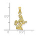 10K Yellow Gold 3-D Virgo Zodiac Pendant - (A88-996) 10K Yellow Gold 3-D Virgo Zodiac Pendant - (A88-996)