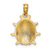 14K Yellow Gold 3-D Enamel Ladybug Charm Pendant - (A91-368) 14K Yellow Gold 3-D Enamel Ladybug Charm Pendant - (A91-368)
